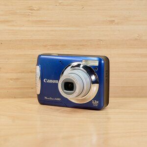 Canon PowerShot A480 / 10MP Digital Camera / Compact Point & Shoot / Tested